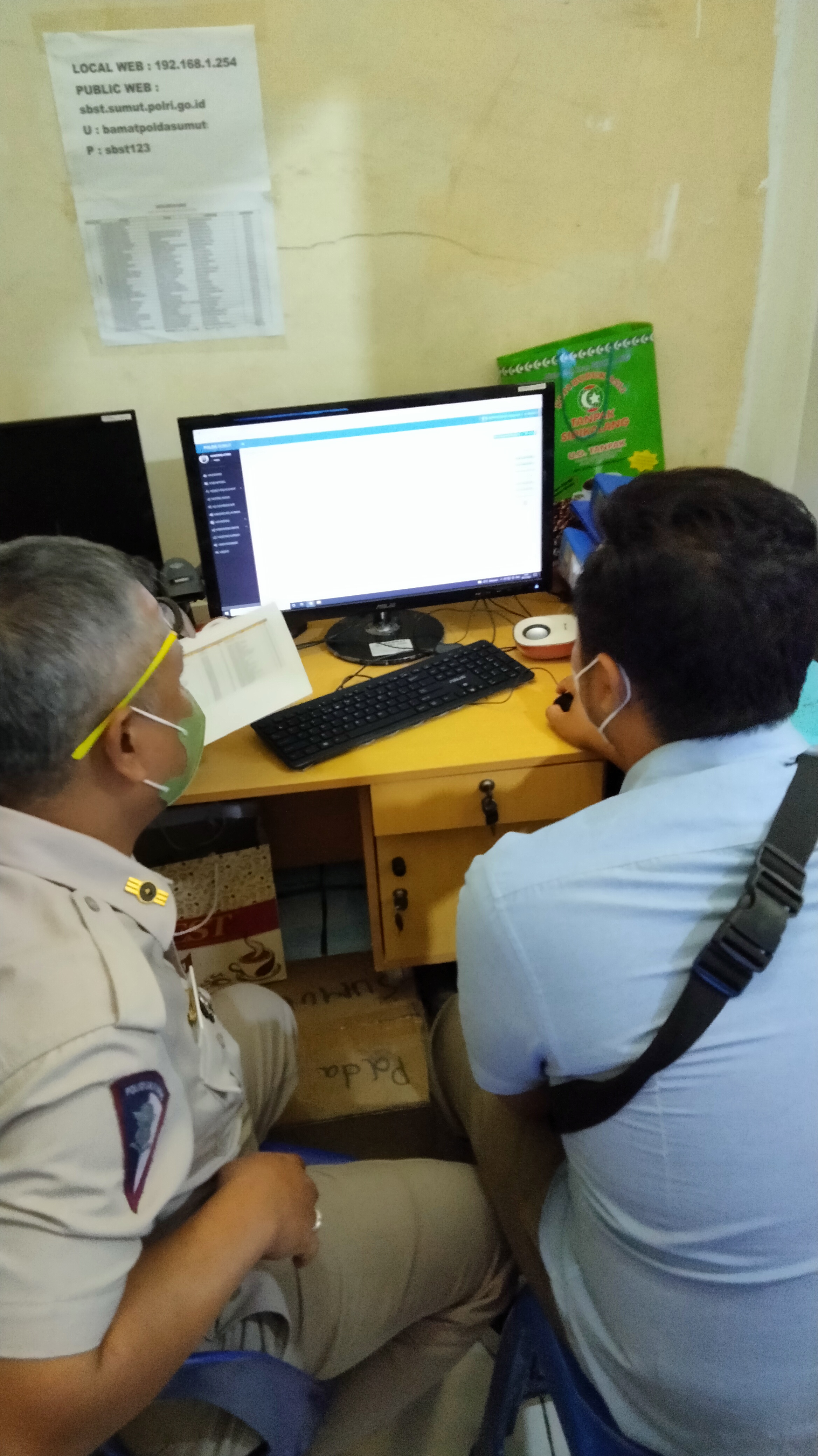 PELATIHAN APLIKASI SBST ONLINE DI SUMATERA UTARA