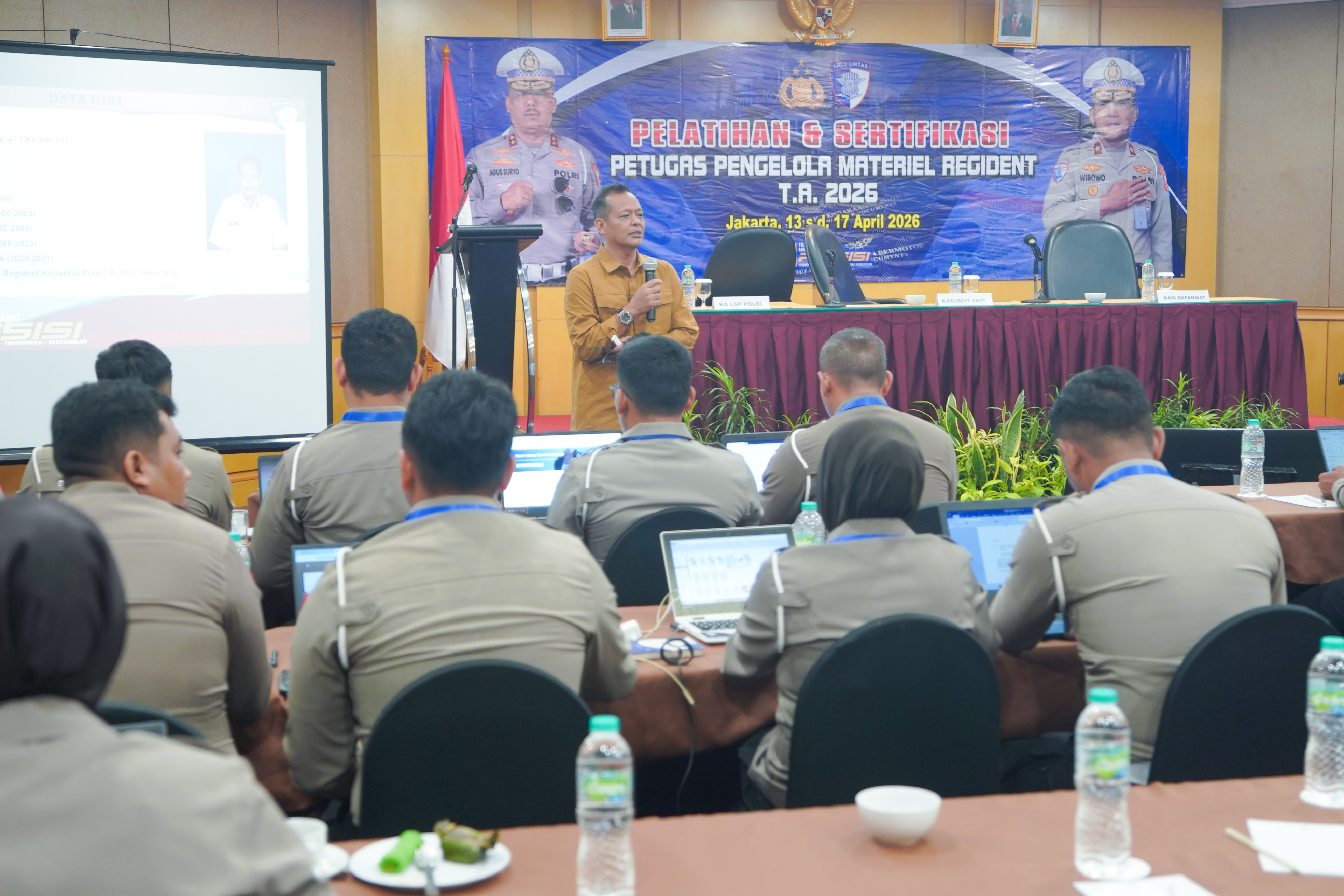 SERTIFIKASI MATERIEL REGIDENT T.A 2026 DI JAKARTA, Tgl 13 MEI 2026
