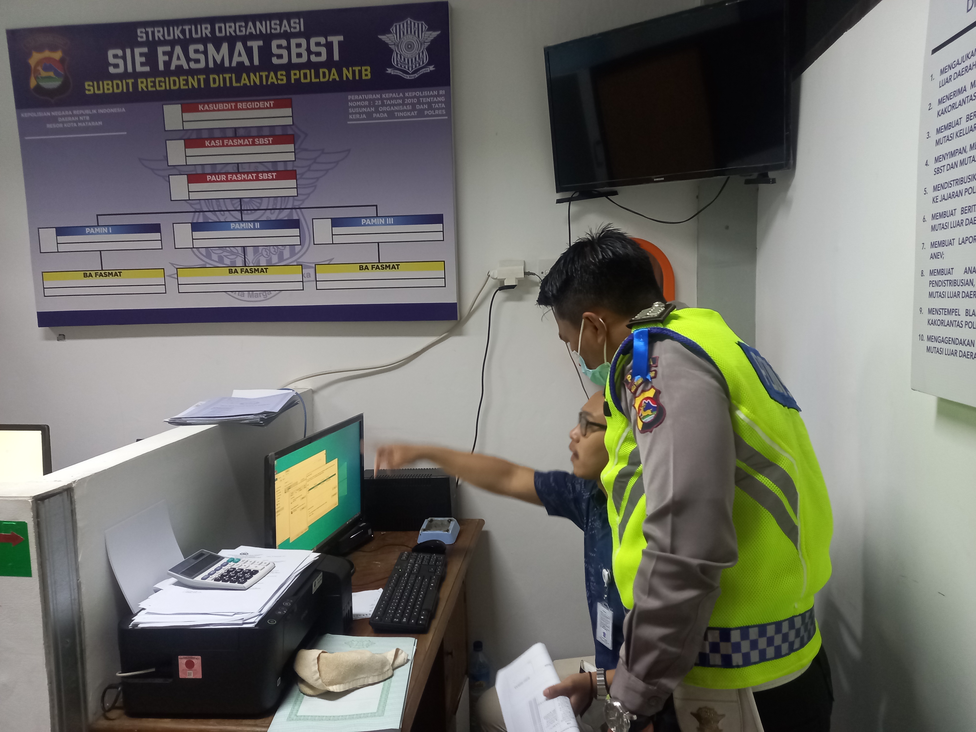 PELATIHAN APLIKASI SBST ONLINE DI NTB