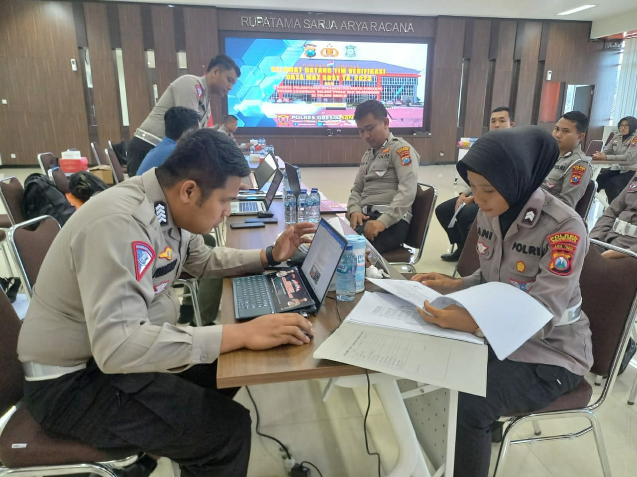 VERIFIKASI SBST DI POLDA JATIM 2023