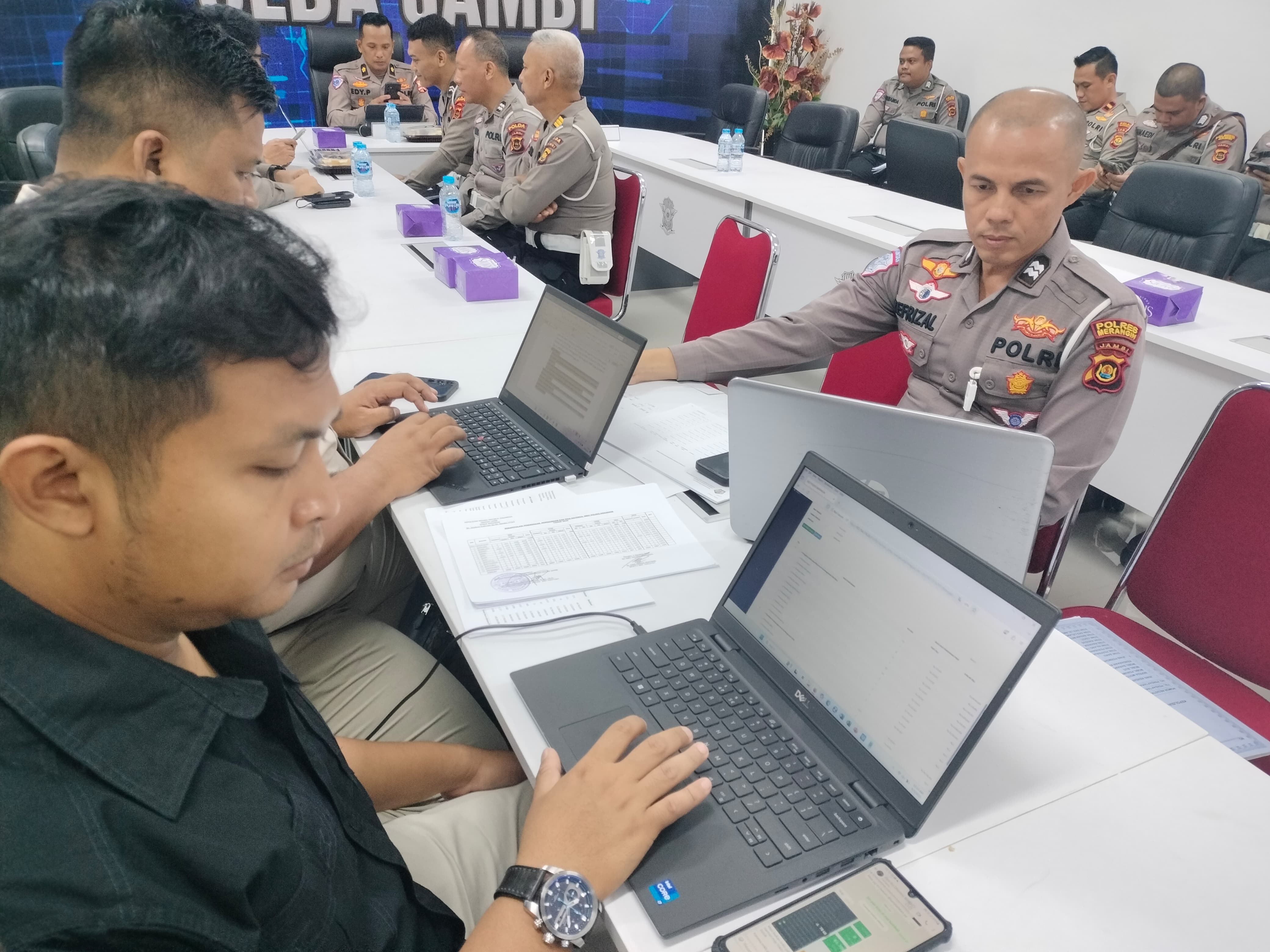 VERIFIKASI SBST DI POLDA JAMBI 2025