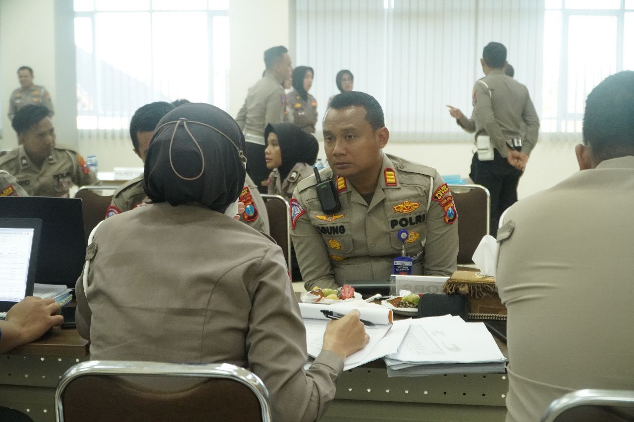 VERIFIKASI SBST DI POLDA JATIM 2023