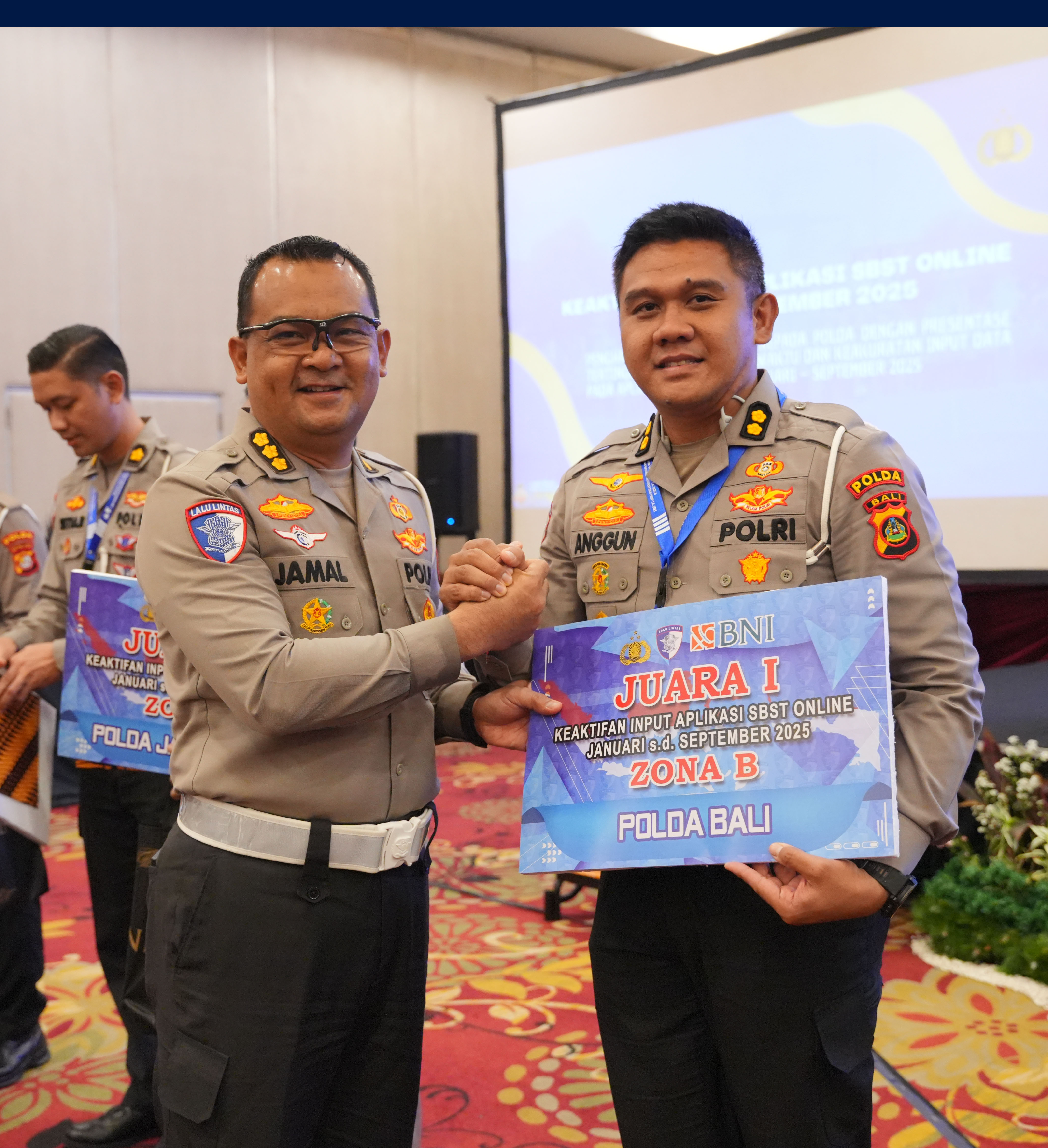 JUARA 1 POLDA BALI ( ZONA B )