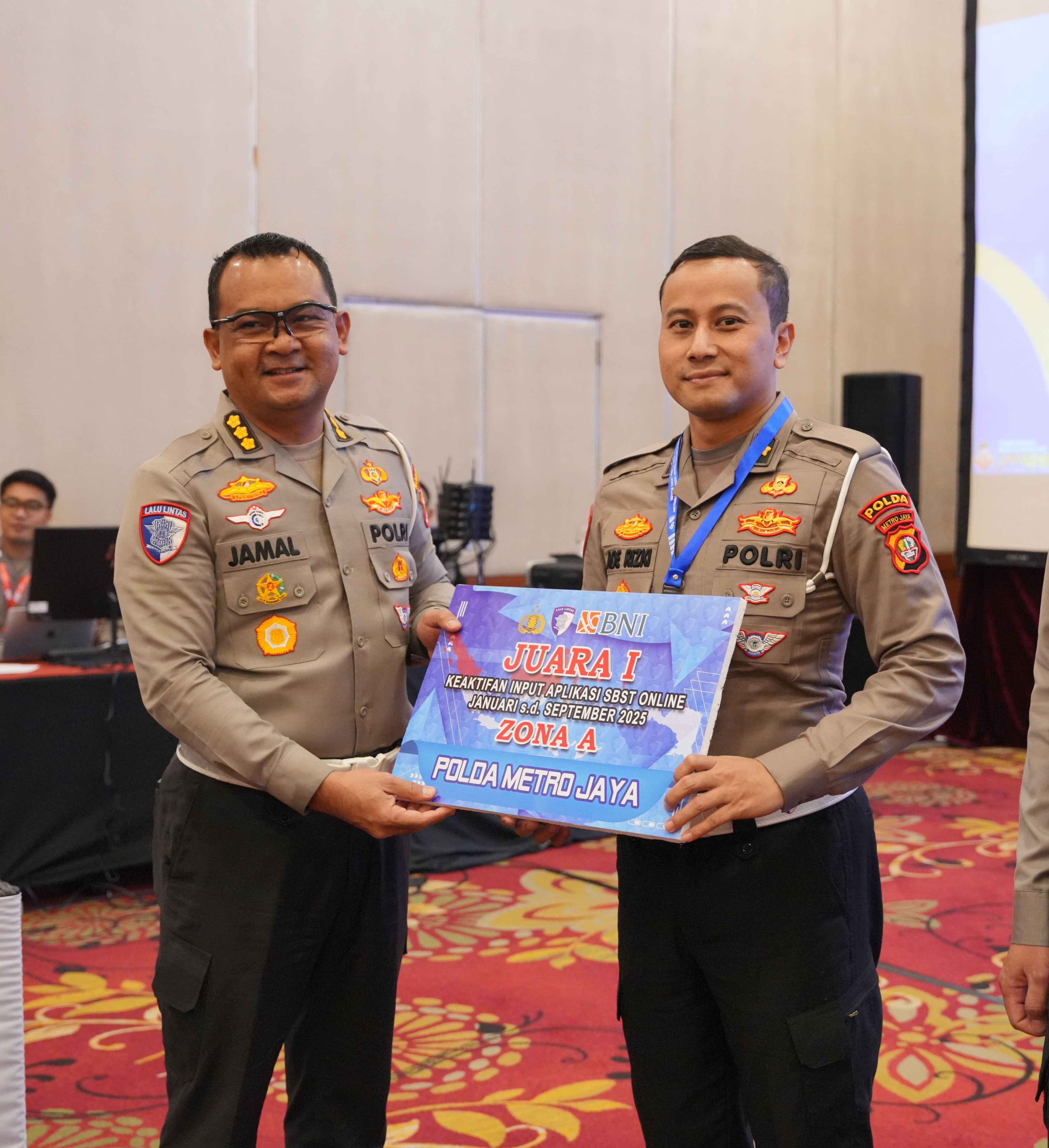 JUARA 1 POLDA METRO JAYA ( ZONA A )